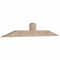 Ekena Millwork Portland Smooth Timber Gable Bracket, Douglas Fir, 72"W x 12"H x 3 1/2"D x 5 1/2"F, 4/12 Pitch GBW072X12X0406POR00SDF - alternate 5
